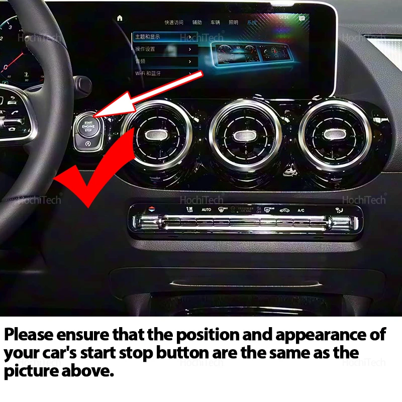 For Mercedes Benz W247 B Class 2019-2024 Auto Canceller Automatic Stop Start Engine System Eliminator Closer Cable