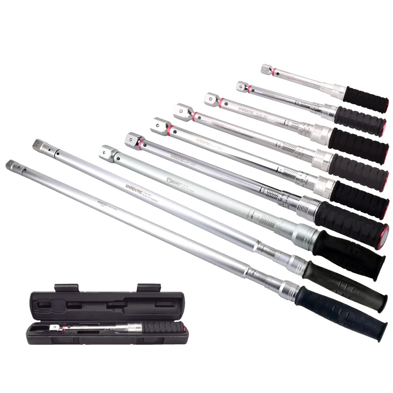 Taiwan Manufacturing  Mechanical Adjustable Torque Wrench2-10NM Preset Tension-Indicating Wrench Interchangeable Torque Spanner