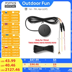 70mai 4G Hardwire Kit UP04 for 70mai T800 A810S A810 A510 X800 X200 4G LTE Module Remote Control Live Streaming 70mai UP04