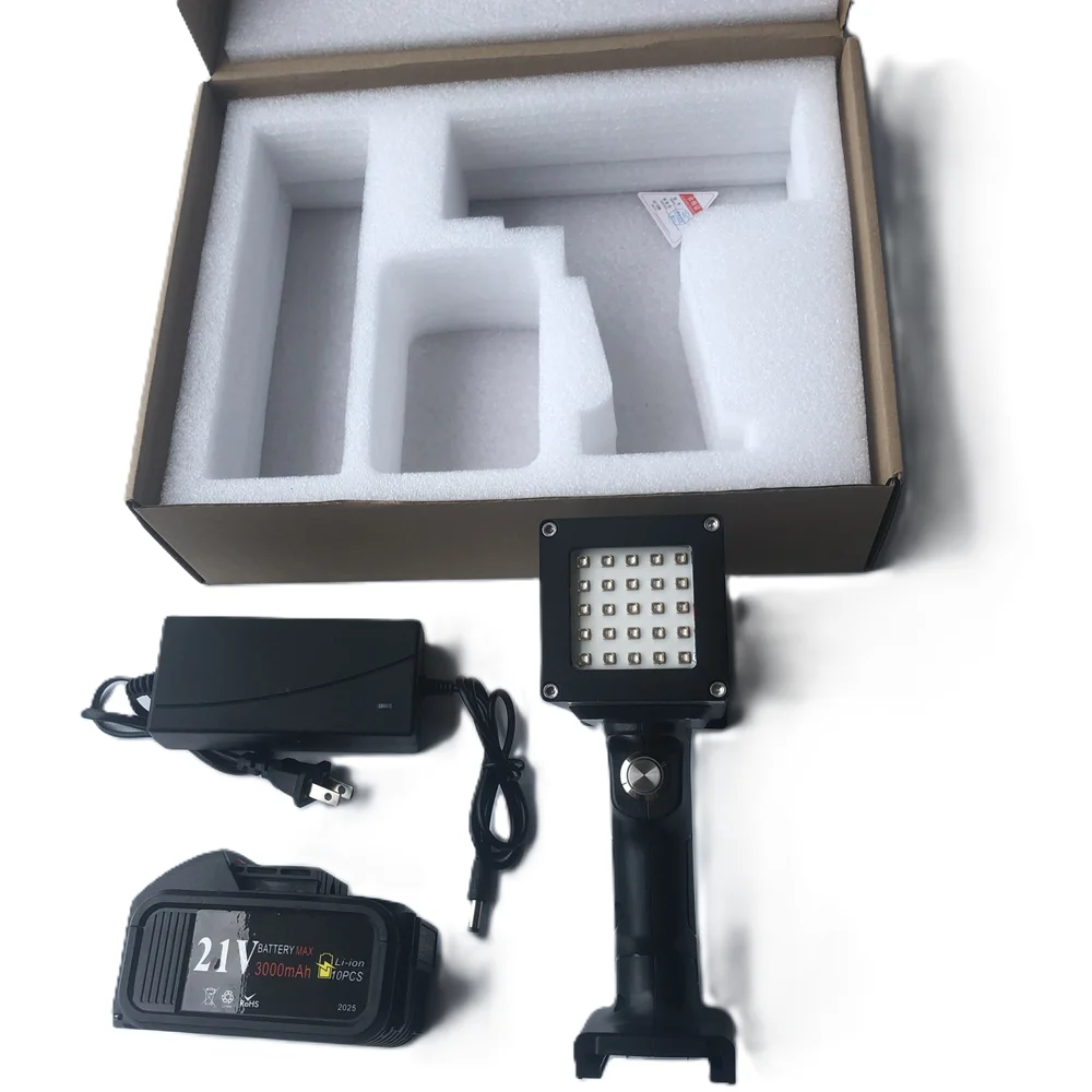 

Новая лампа для сушки автомобильной краски Auto X, беспроводная лампа для сушки листового металла, портативная заряжаемая УФ-лампа для покраски распылением