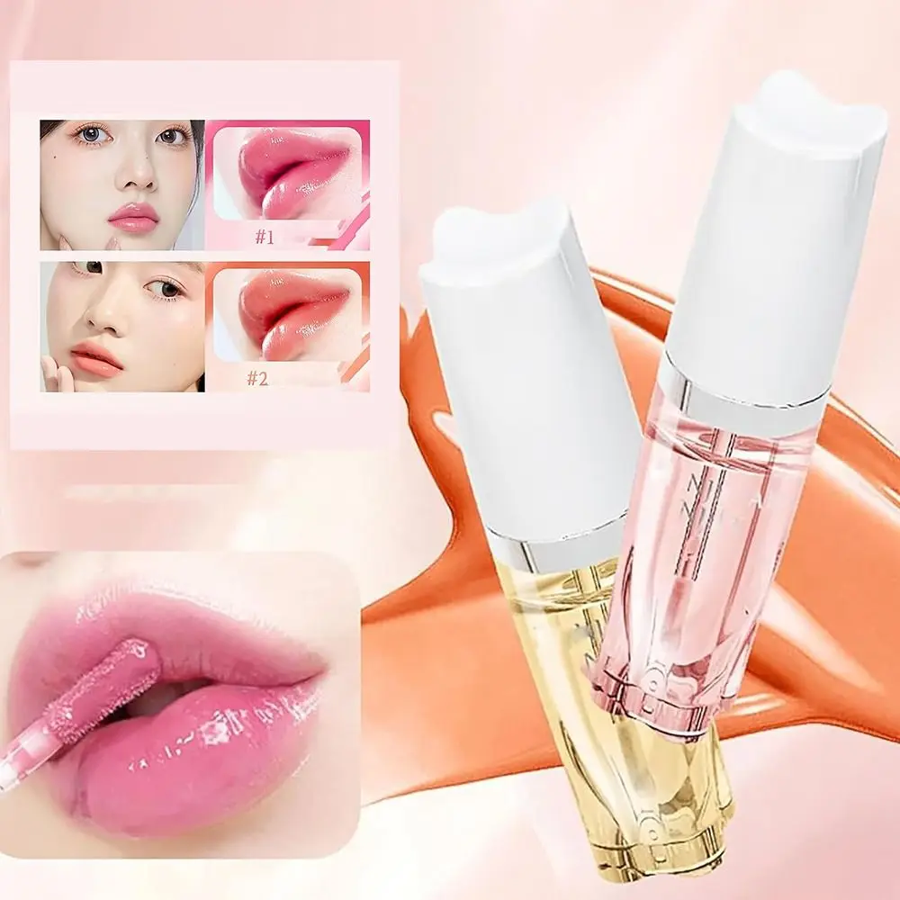 Bálsamo labial hidratante que cambia de Color, no pegajoso, de larga duración, relleno de Color, aceite labial que cambia de Color teñido, cuidado de labios