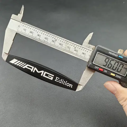 पीस 3D मेटल लोगो AMG संस्करण प्रतीक स्टिकर कार फेंडर बैज मर्सिडीज ABCES ML GL W176 W177 W203 W204 W211 एक्सेसरीज़ के लिए 6 best sales स्टिकर एएमजी - №4