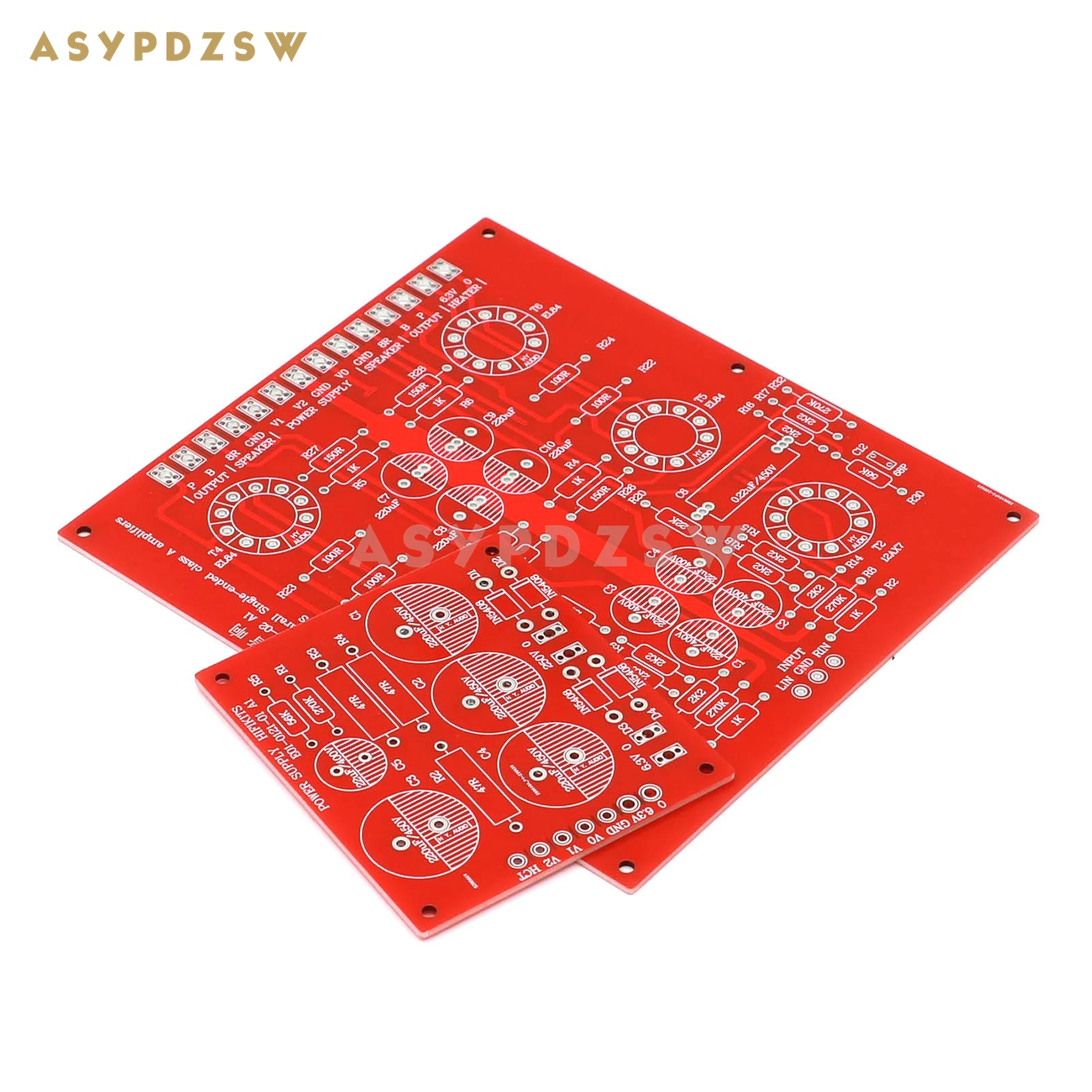 Stereo AN-NOTE OTO EL84 Równoległy, jednostronny lampowy wzmacniacz mocy, goła płytka drukowana z płytką zasilacza