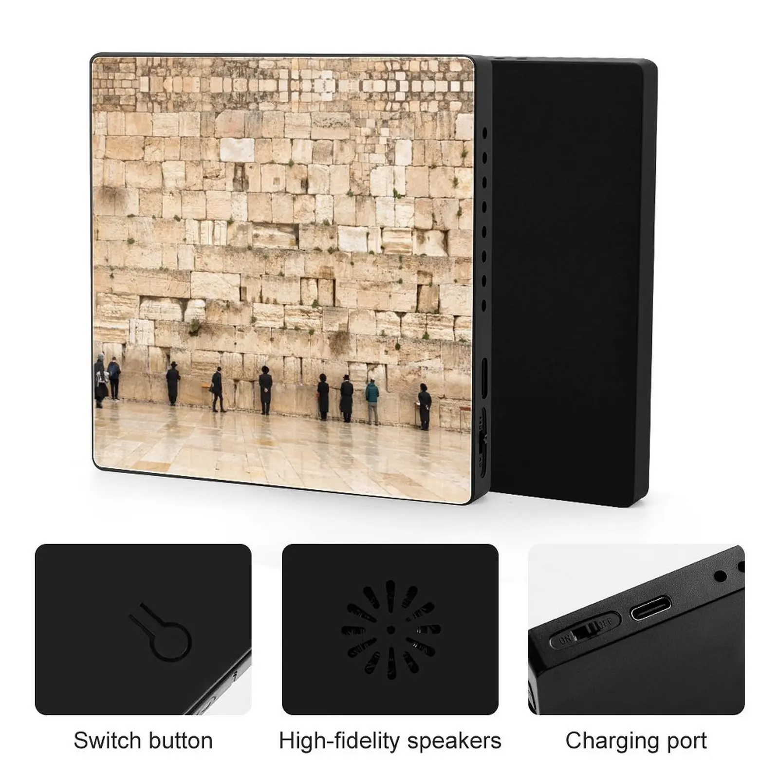 Jewish Rosh Hashanah Fridge Magnet Connects via Bluetooth to Play Music Judaica Hasidic Jewish Music Holiday Gift