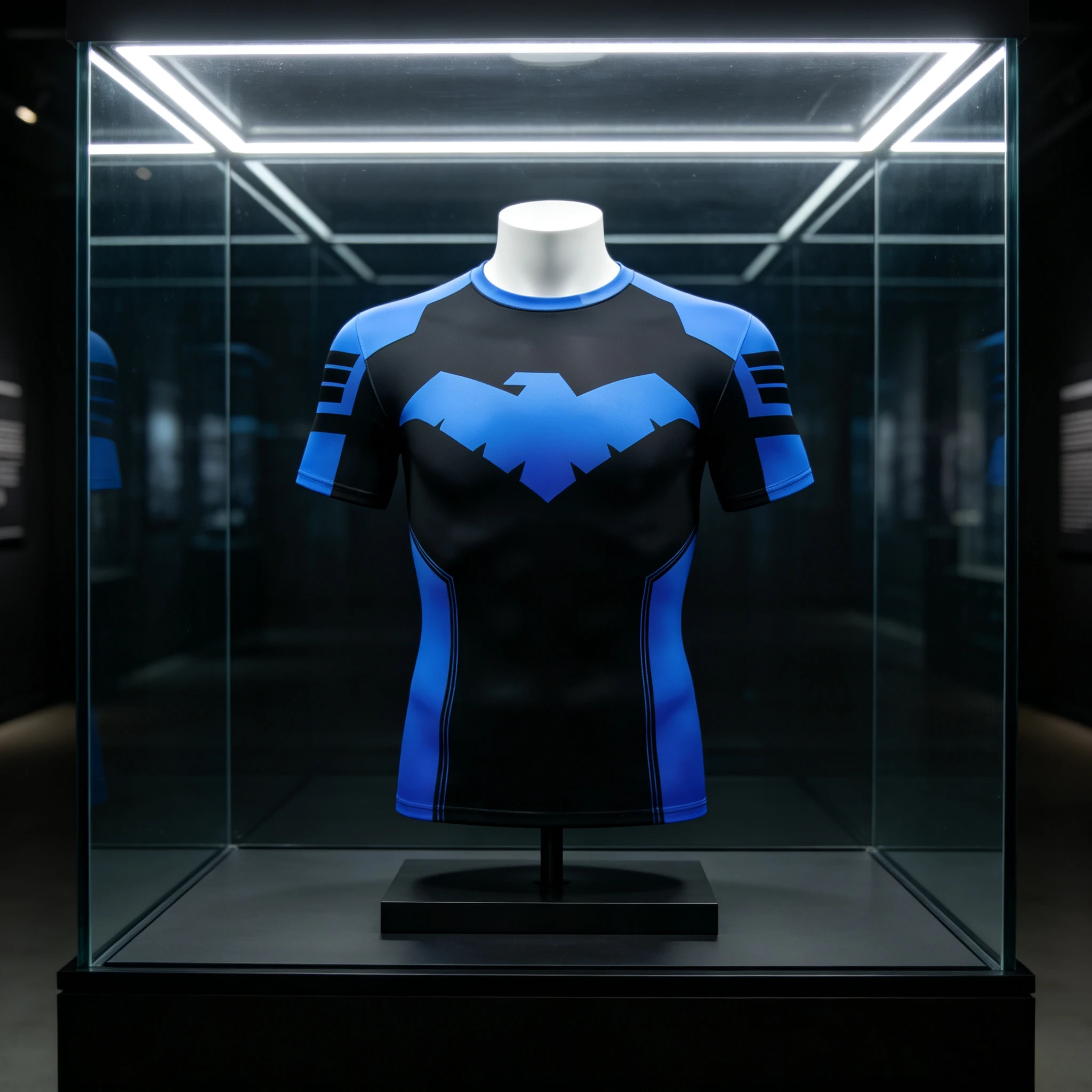 3D Nightwing Men Compression T-shirt Sportswear Gym Rash Guard Boxing Running Fitness Training Daily Sports Wear Top