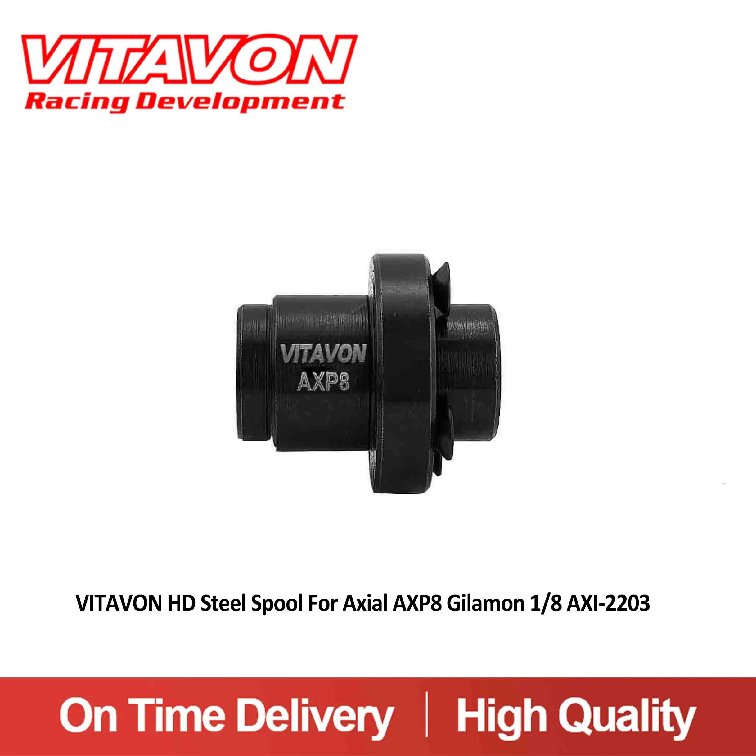 

Стальная катушка дифференциала VITAVON Axp8 HD для осевого AXP8 Gilamon 1/8 AX1-2203