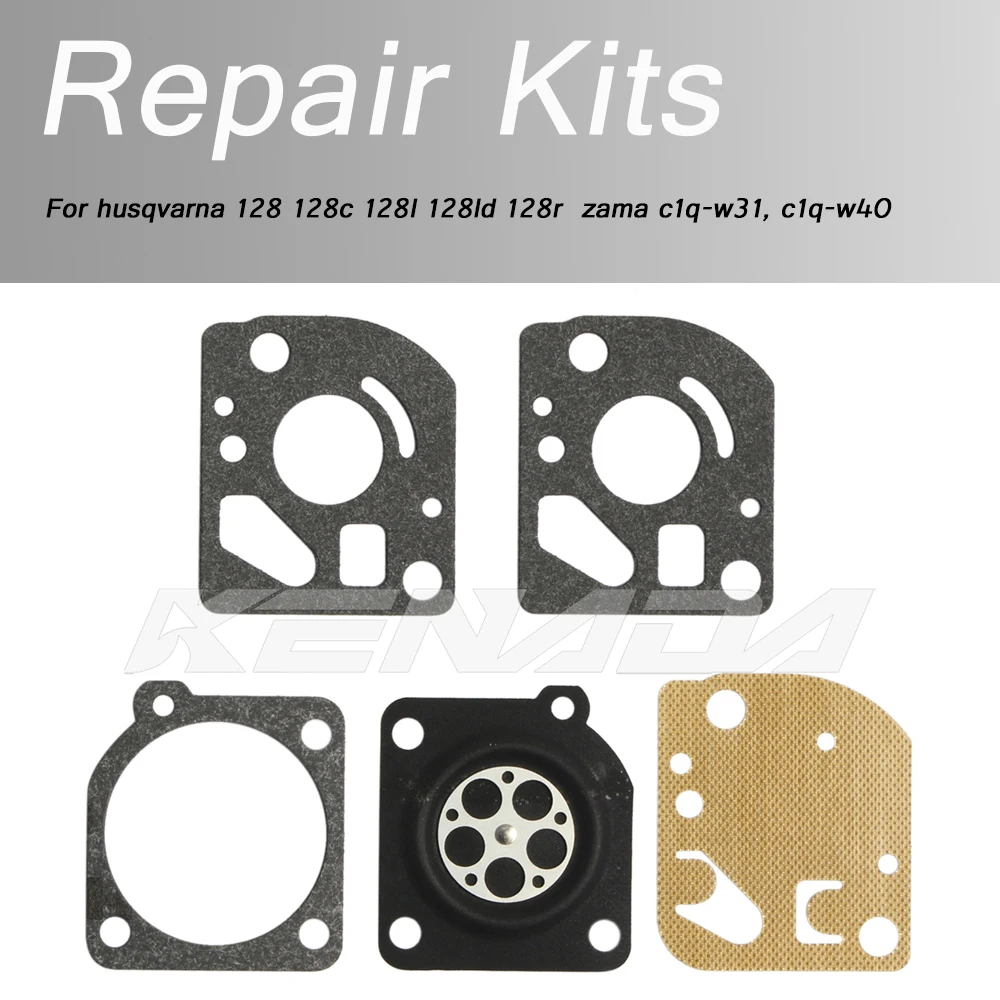 

For husqvarna 128 128c 128l 128ld 128r zama c1q-w31 c1q-w40 Carburetor Repair Kits