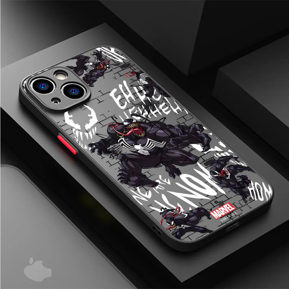 Marvel Spider Man Phone Case for Apple iPhone 15 SE 16 7 XS X XR 13 Pro Max 12 Mini 8 14 Plus 11 13 Soft Funda Cover image 6