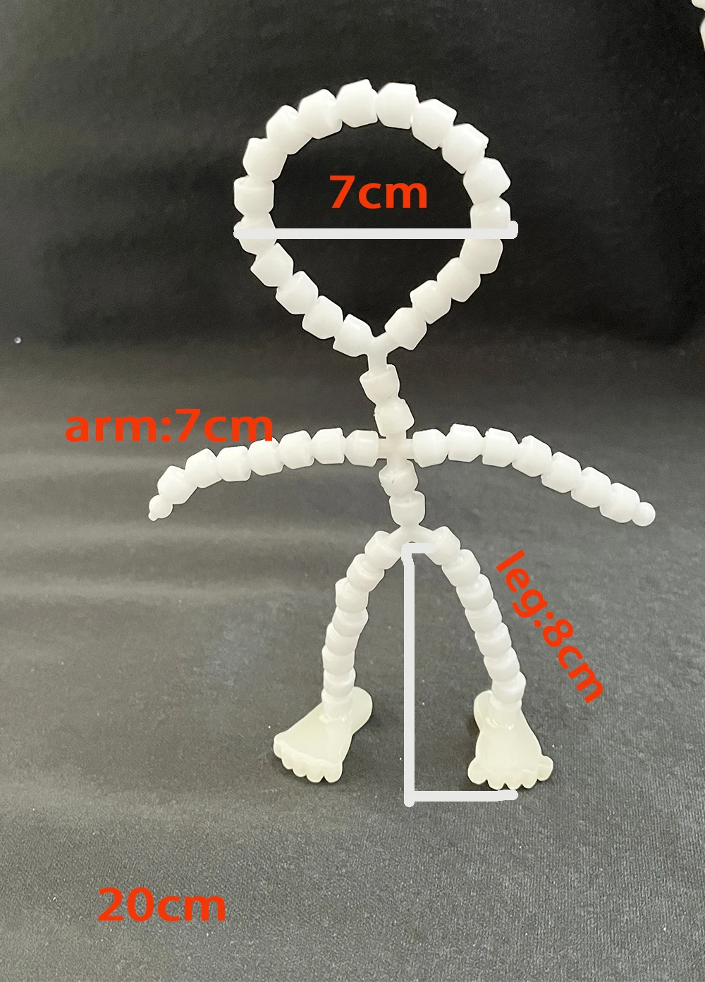 1pcs 9mm skeleton fit for 20cm 40cm doll toy joint  movable skeleton joint toy plush materials --style option