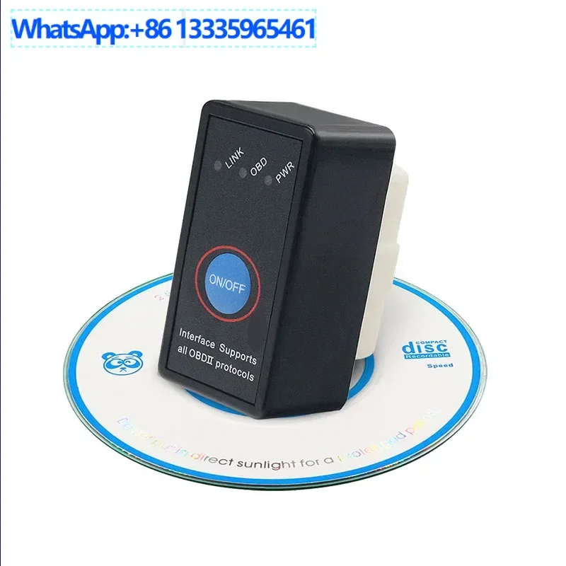 

10PCS Bluetooth switch MINI ELM327 OBD2 v1.5 automotive fault diagnosis instrument, fuel consumption detection