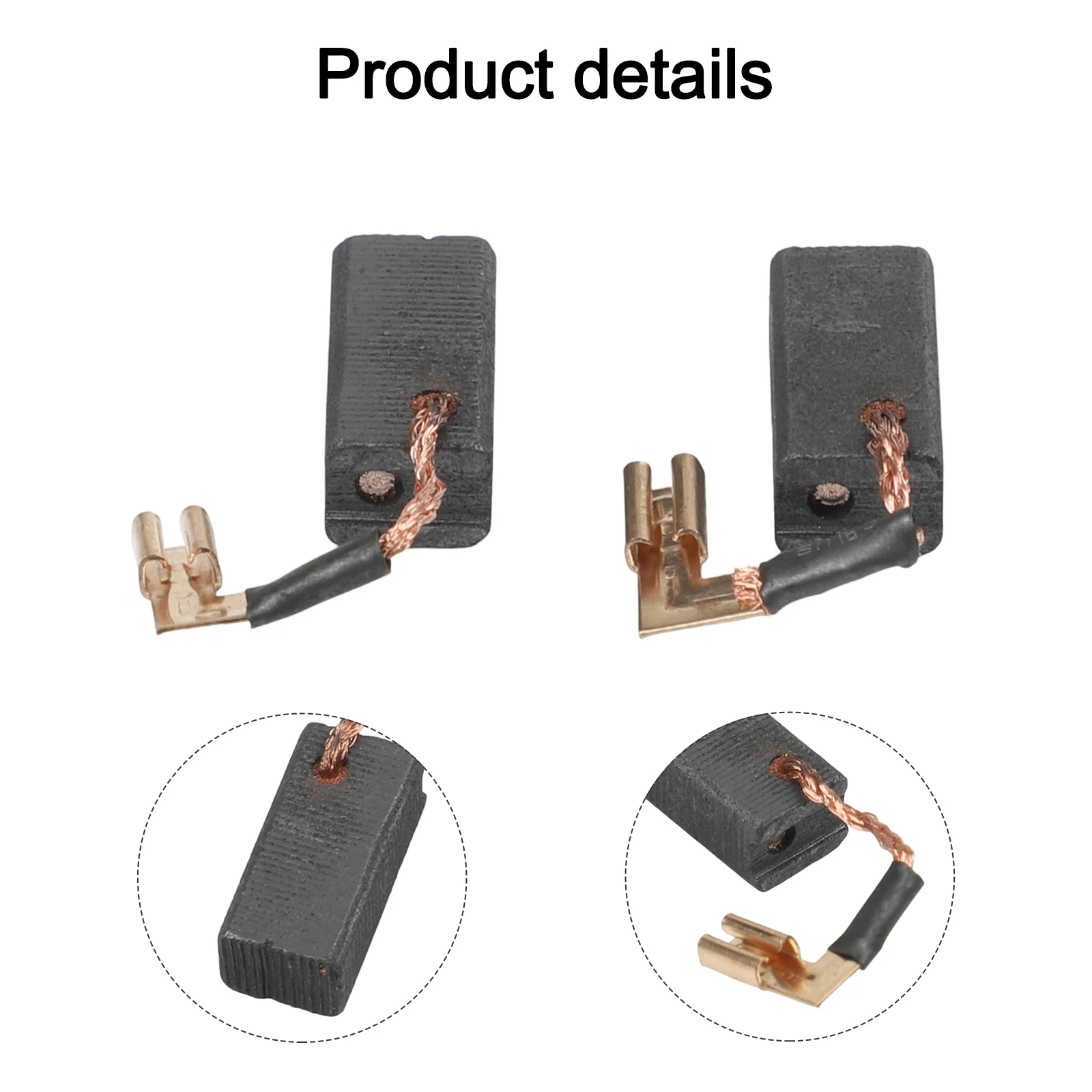 

Electric Brush Carbon Brush Wear Resistance Efficient Performance High Conductivity Easy Installation For DWE4050