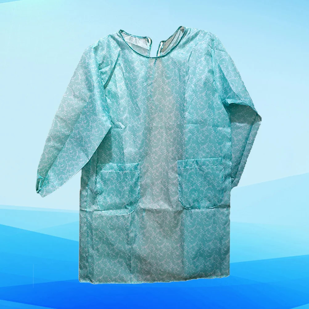 Waterproof Overalls Home Accessories Aldult Housework Apron Polyester Cooking Blue Man