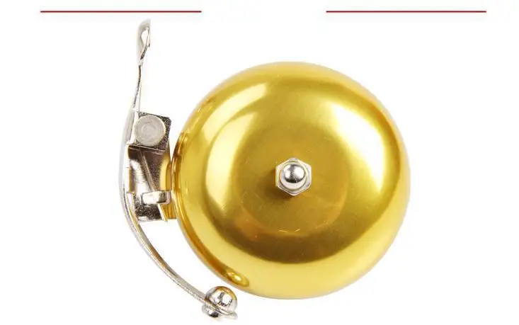 Retro Fahrrad Glocke Mountainbike Aluminium legierung Glocke Fahrrad zubehör Gold Silber Farbe Fahrrad Horn super laut – Detail 4