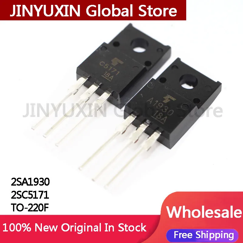 20Pcs 2SA1930 1930 2SC5171 5171 2SC4793 2SA1837 TO-220F IC Chip In Stock Wholesale