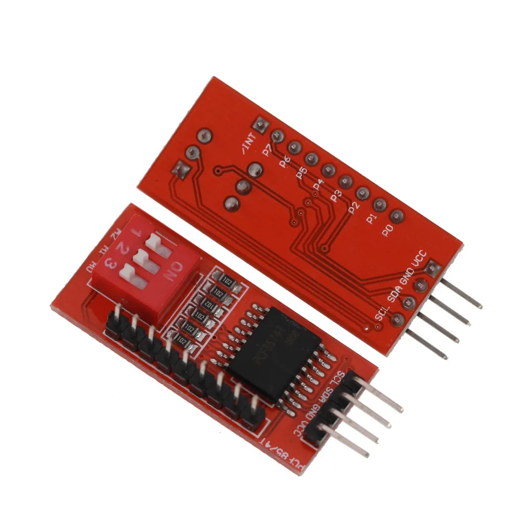 PCF8574T IO Expander Module I2C Interface Electronic Brick Remote 8 Bit Port Expansion Board for Arduino Raspberry Pi Smart Home