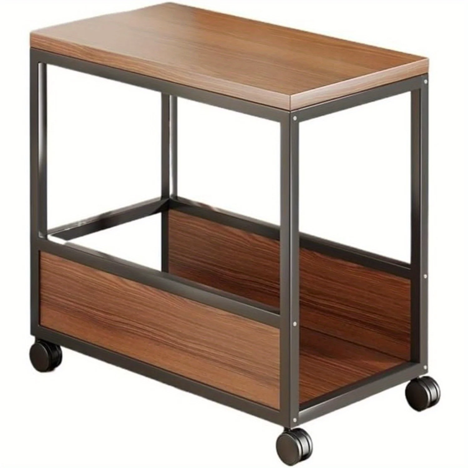 

1pc CPU Stand 2 Tier CPU Tower Stand with Wheels CPU Rolling Stand Household Multi-Layer Storage Shelf Home Office Rolling