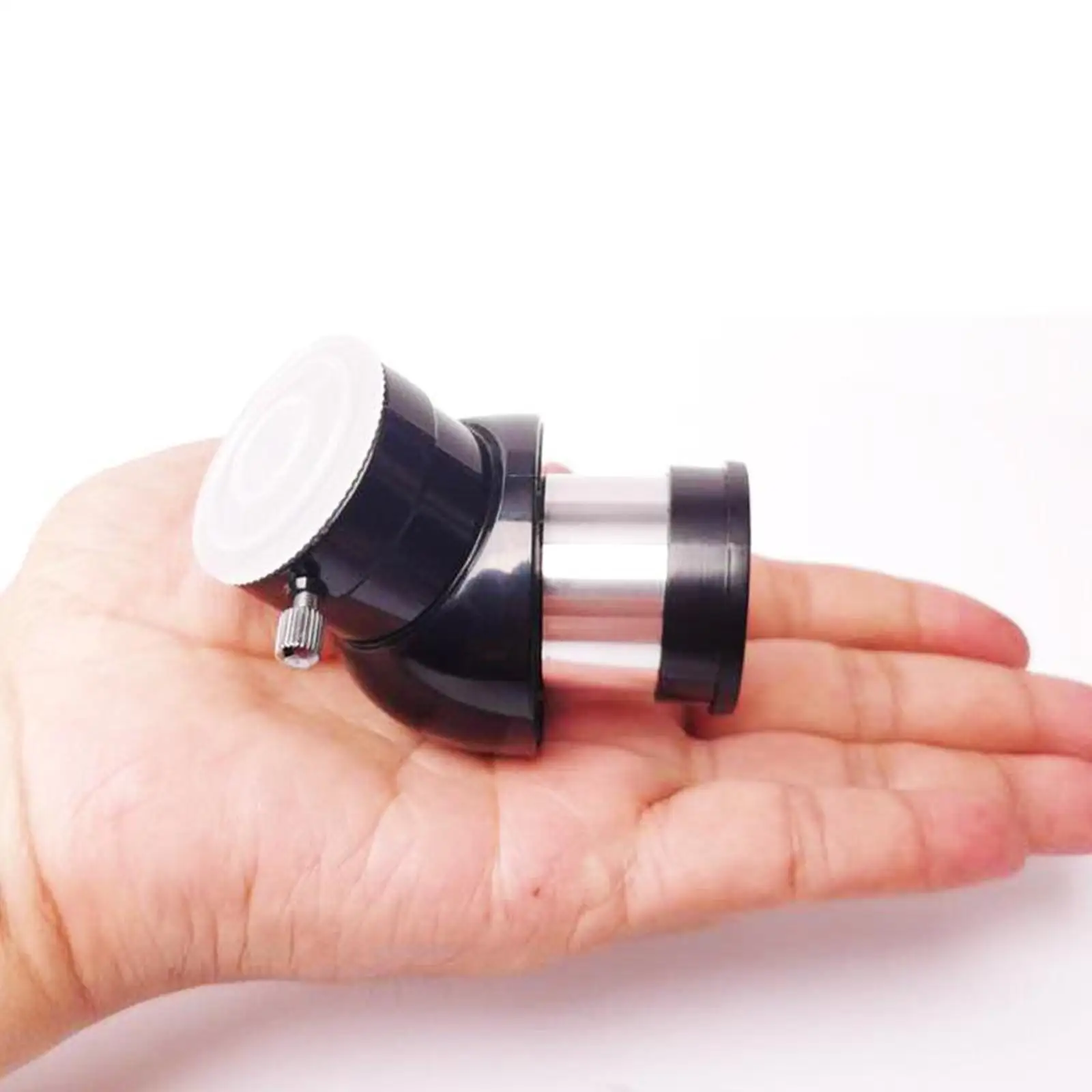 Fully Coated 45 Degree Telescope Mirror Black 1.25 Inch Erecting Prism High Quality Lens Holder for Astronomical Viewing