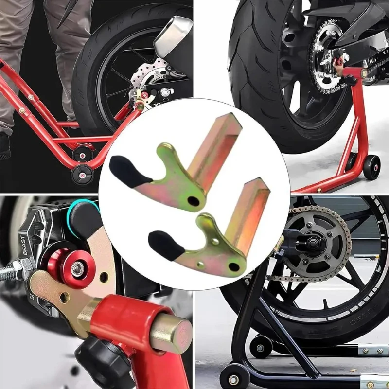 

2 PCS motorcycle bracket, wheel support bracket, swing arm lifting tripod, motorcycle accessories