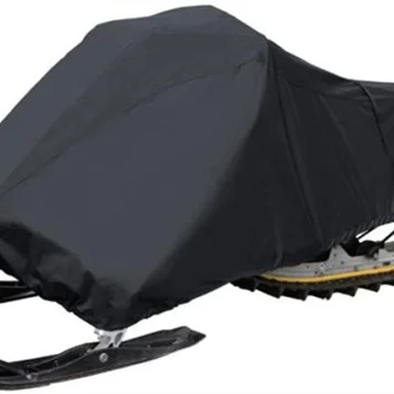 High Quality Black Rectangle Oxford Snowmobile Cover With Dustproof