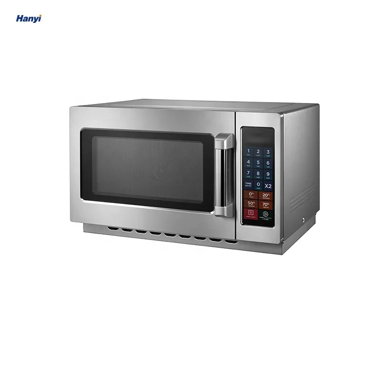 34L 1000W Heavy Duty Smart Electric High Speed Cooking Commercial Appliances Microwave Oven for Restaurants Convenient Stores