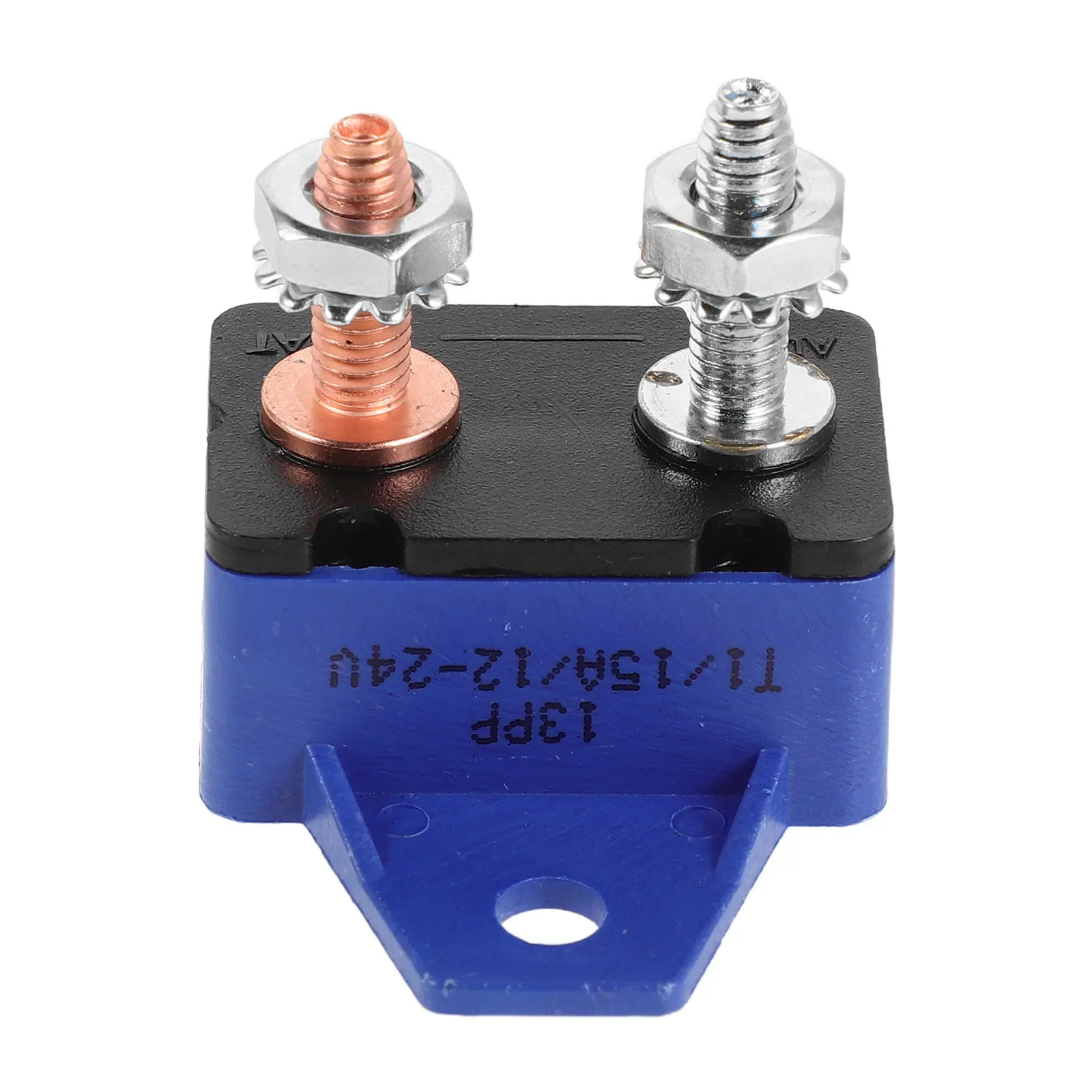 15A Automatic Reset Circuit Breaker for Car Audio Marine Rv Atv Off-Road Vehicles Self-Resetting Power Protector Automotive