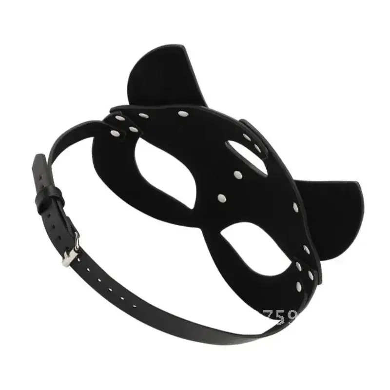 여자를위한 섹스 토이 코스프레 폭스 테일 항문 금속 항문 엉덩이 플러그 하프 고양이 마스크 파티 섹시한 성인 게임 BDSM 슈트