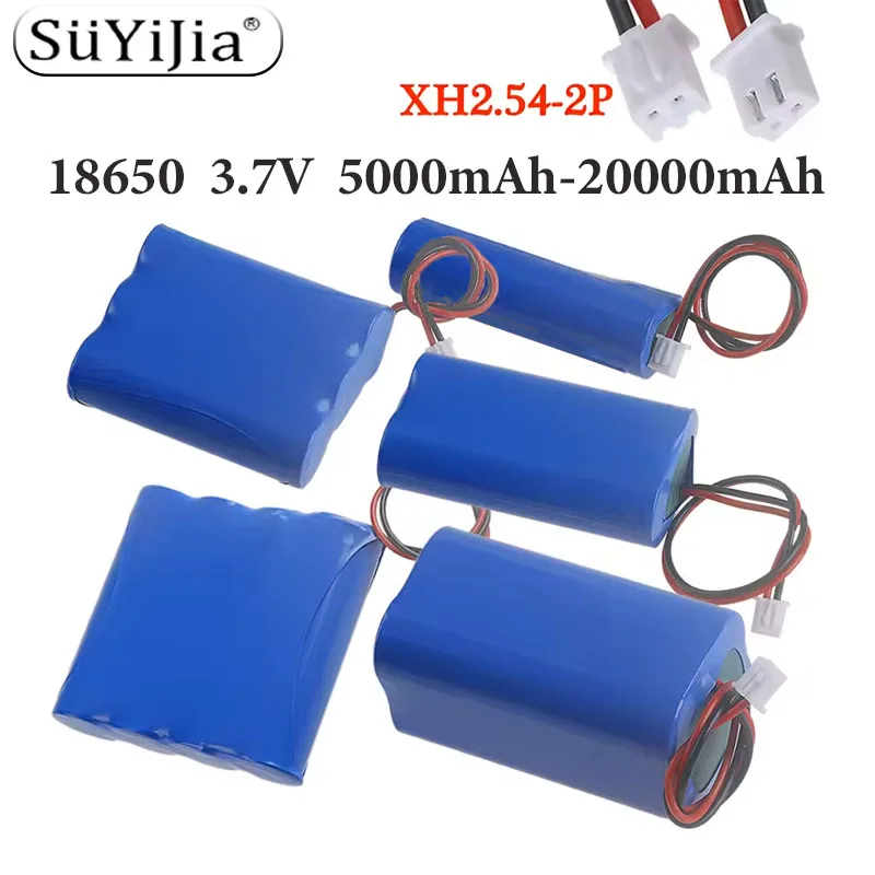 3.7V 18650 Lithium Battery 5000-20000mah Rechargeable Battery for Flashlight Bluetooth speaker Hair Clipper Led Light Toy Car