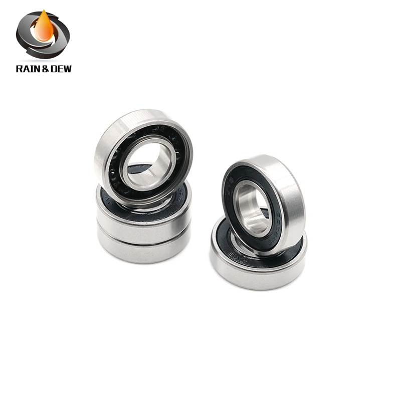 

6201-2RS CB 1PCS 12*32*10mm Hybrid Ceramic Ball Deep Groove Ball Bearings 12X32X10mm For Bicycle Hubs