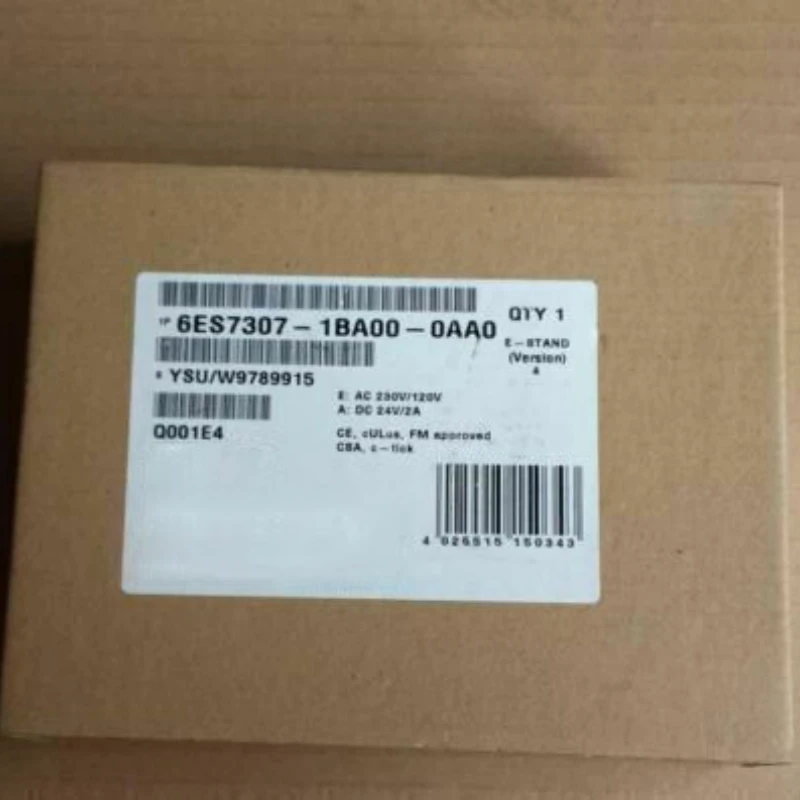 

New S7-300 Input/Output Module 6ES7307-1BA00-0AA0 6ES7 307-1BA00-0AA0 6ES73 07-1BA00-0AA0 Quick Shipping Warranty for One Year