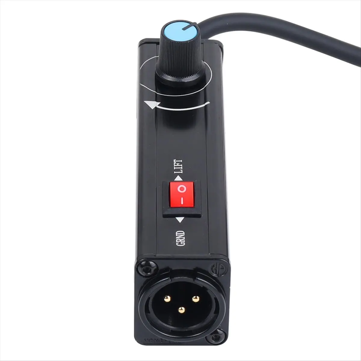 #98T Stereo Ground Loop Isolator 3.5mm to XLR Audio Noise isolator,3.5mm to XLR Audio isolator,(Metal)
