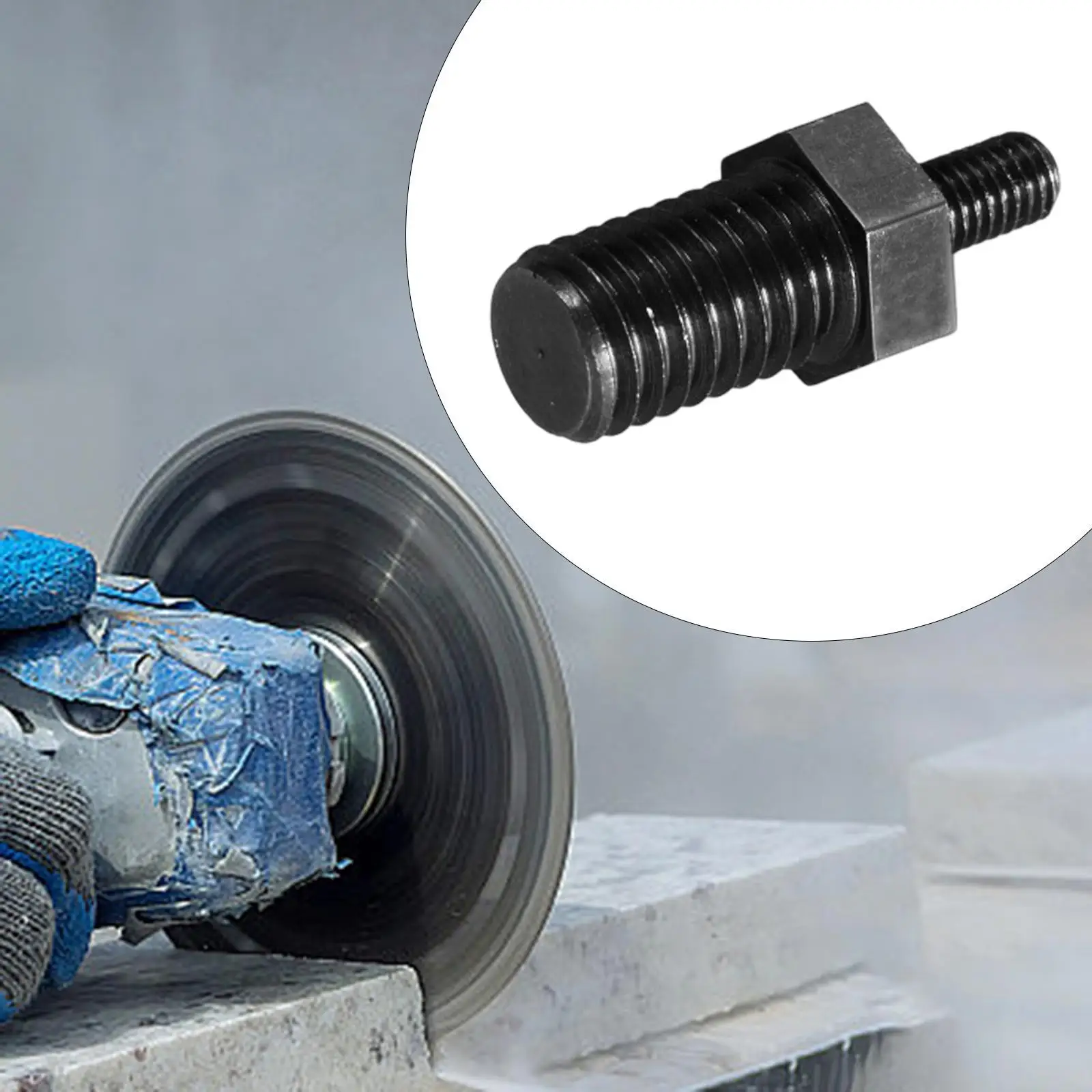 Angle Grinder Adapter Conversion Rod M5 to M10 Easy to Install Directly Replace High Performance Connecting Tool Connector