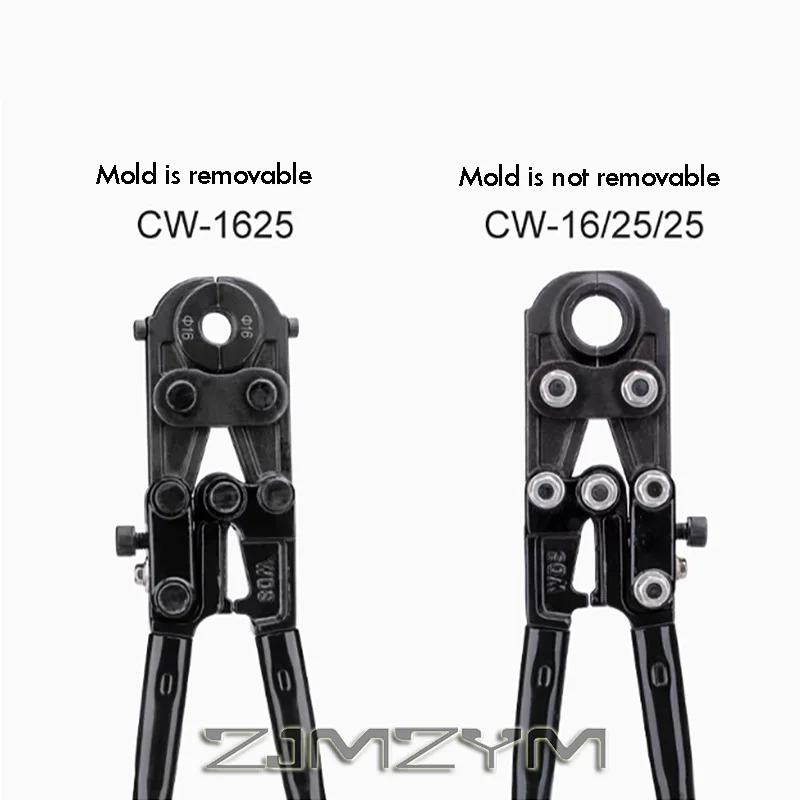 CW20/1625 Manual Mechanical Pipe Clamp Wrench Stainless Steel Pipe Vice Pliers For Copper Tube Sleeve Aluminium Plastic