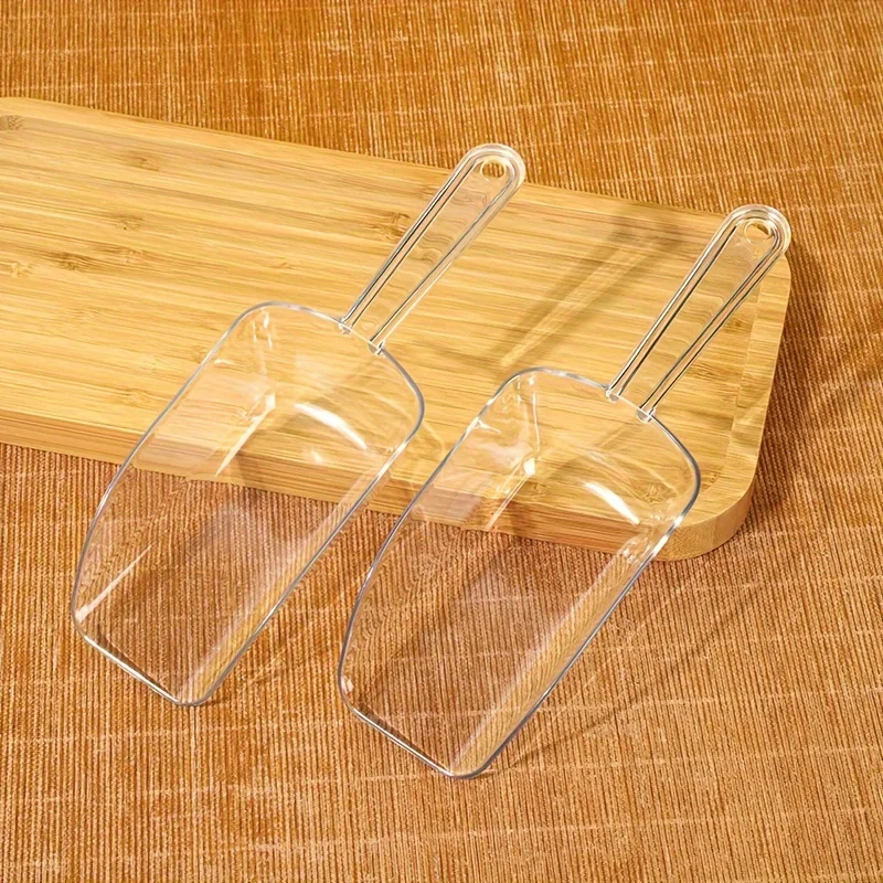 

Ложка для льда, лопатка для льда, кухонная лопатка для льда, ложка для льда, пластиковая ложка для льда, прозрачные кухонные принадлежности