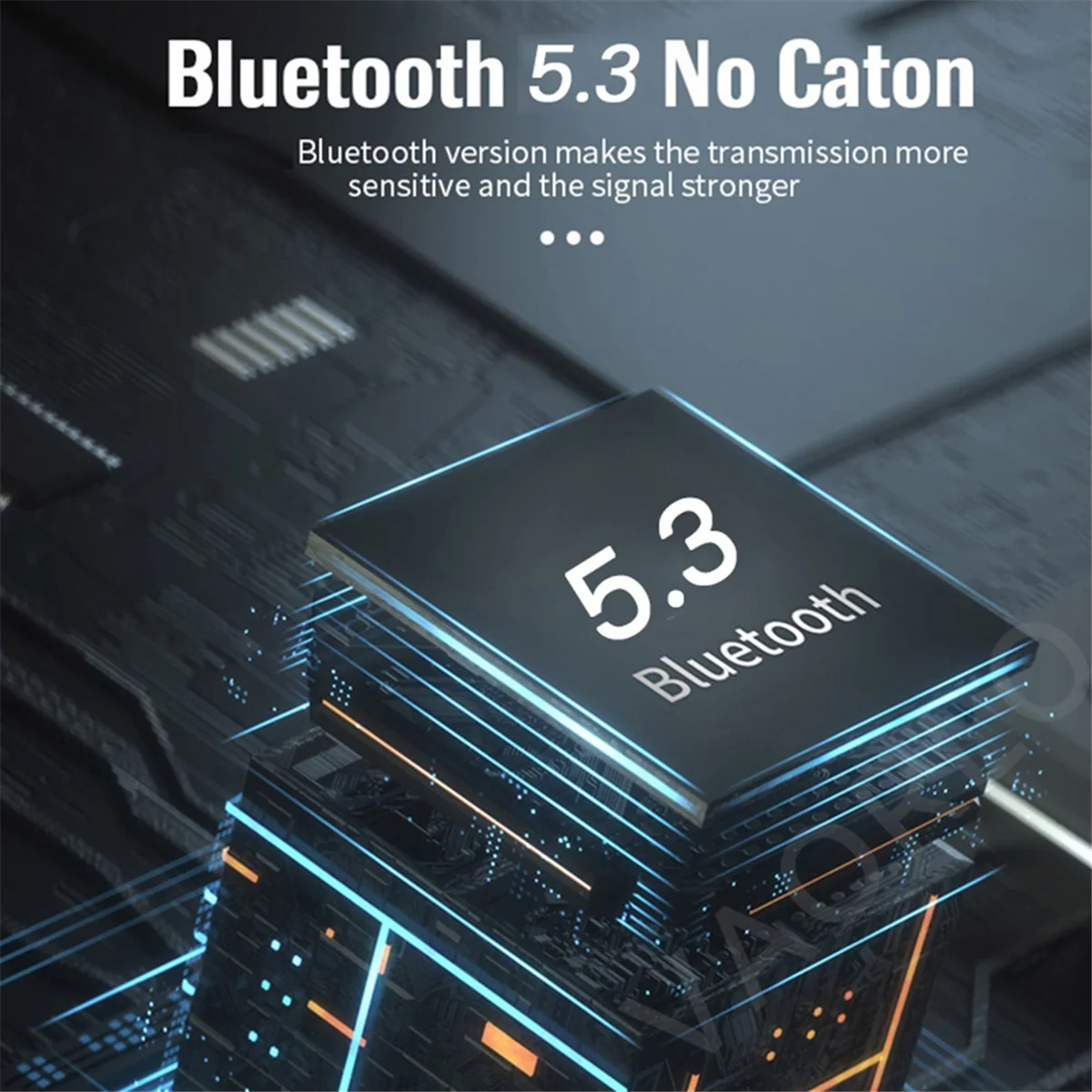 AT77 Bluetooth 5.3 Аудиоприемник NFC USB U Диск RCA 3,5 мм AUX USB Стерео Музыкальный беспроводной адаптер для усилителя автомобильного динамика