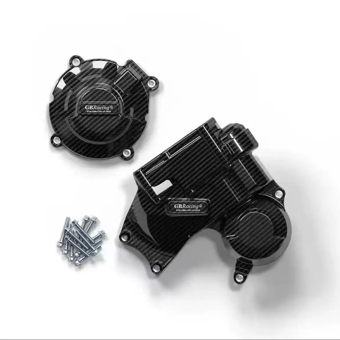 لهوندا CBR650R E-Clutch 2024-2025 + / CB650R E-Clutch 2024 + 2025 غطاء محرك الدراجة النارية GB سباق الغطاء الواقي الملحقات