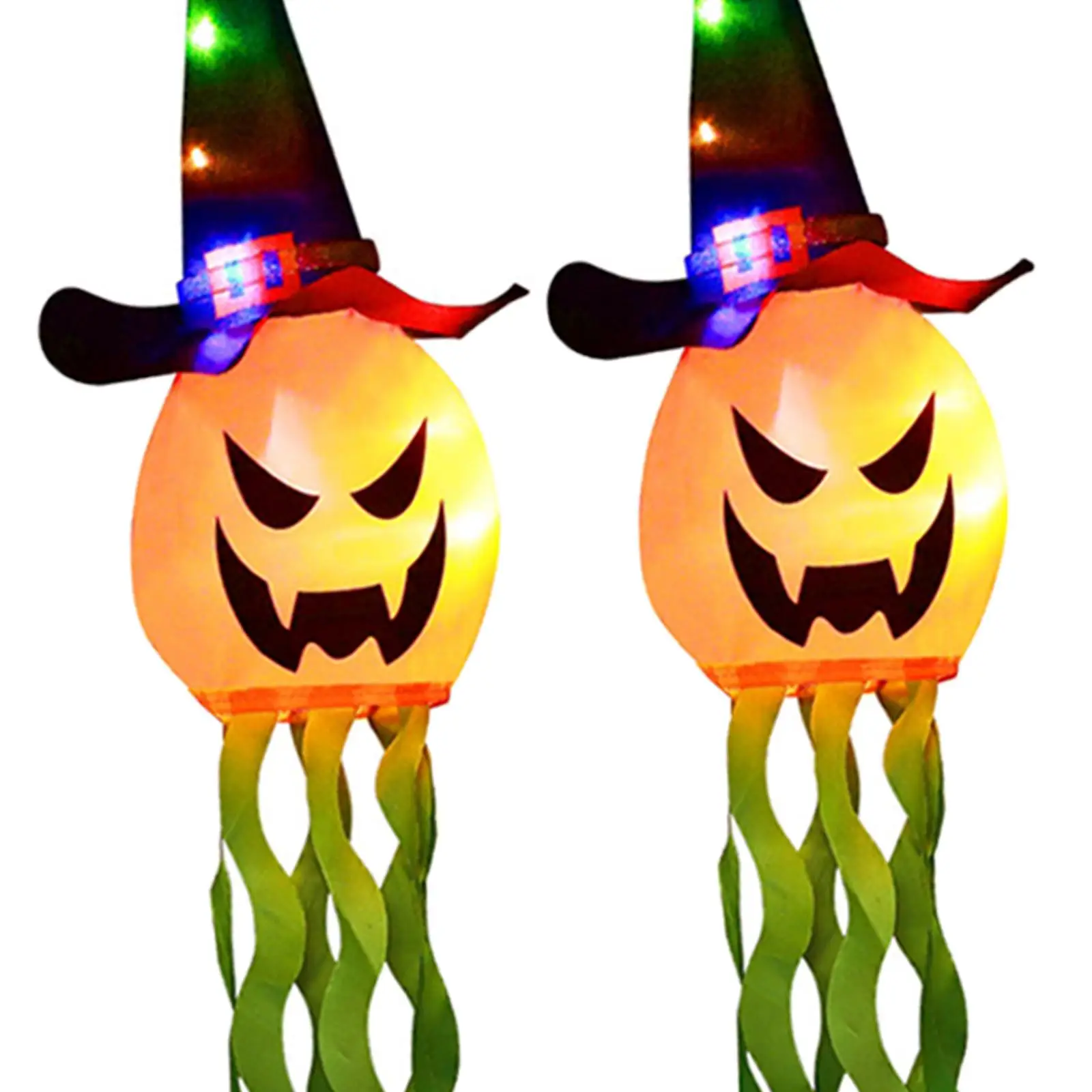 5 個 3 メートルハロウィンカボチャライト装飾ハンギングランタン防水 LED