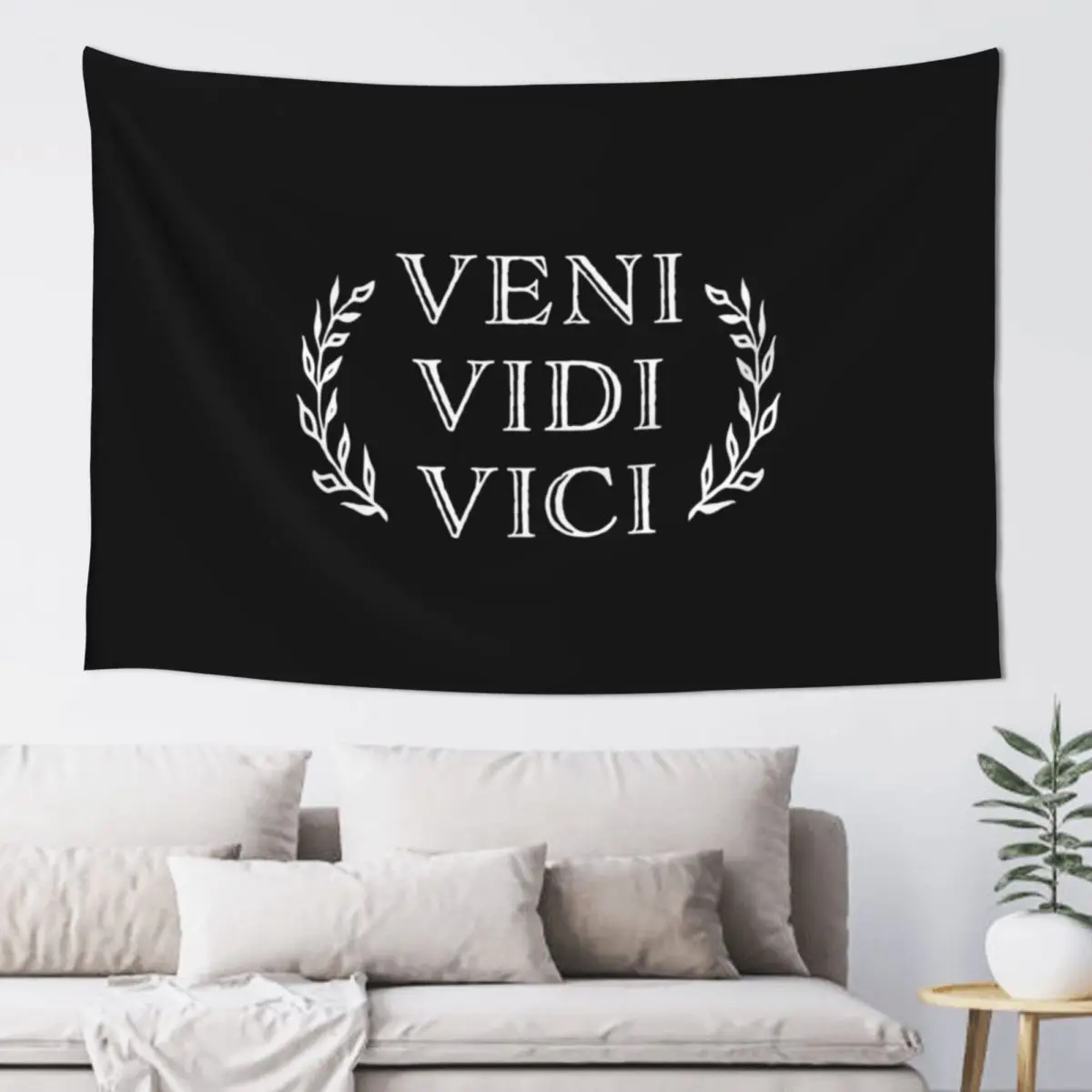 

Veni Vidi Vici Caesar Victory Tapestry Decorative Paintings Room Decor Cute Decoration Pictures Room Wall Tapestry