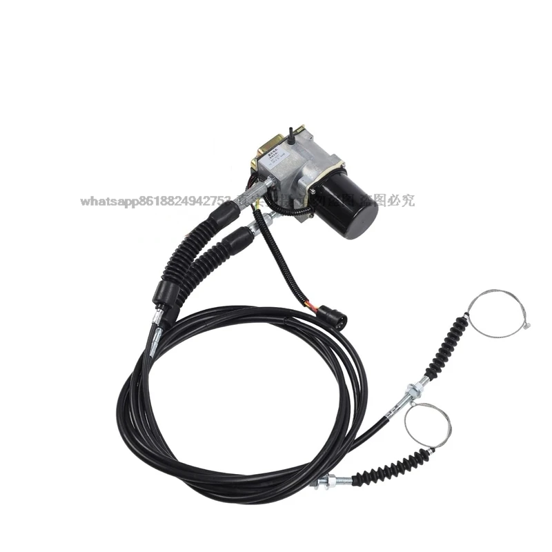 Excavator Throttle Cable Motor 41 5496 Throttle Actuator Assembly Excavator Throttle Position Sensor for E0V2