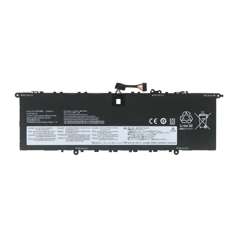 Imagem -02 - Bateria do Portátil para Lenovo 14 v 61wh L19c4ph3 L19m4ph3 Bateria do Portátil para Lenovo Yoga 14 Huawei 14 Huawei 14s 14s 14s Slim Pro 14 14s 14s 2023 L19d4ph3 15.44v