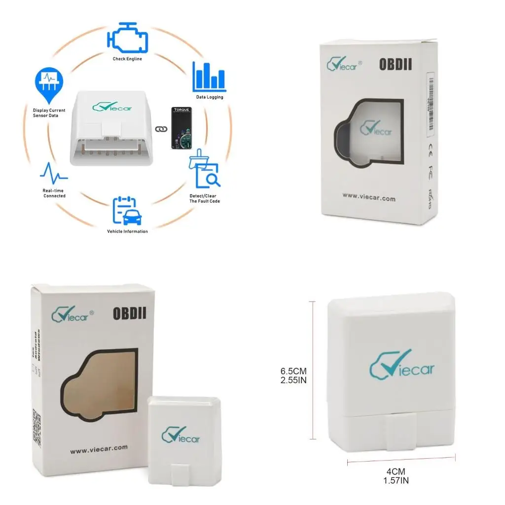 

Universal OBD II VC100 Диагностический сканированный инструмент сканирования для Android-IOS-системы