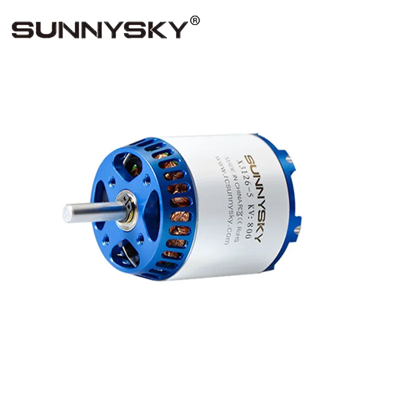 X3126 V3 Brushless Motor High Efficiency Outrunner for RC Airplane Fixed Wing SunnySky X Series Professional Drone Power System