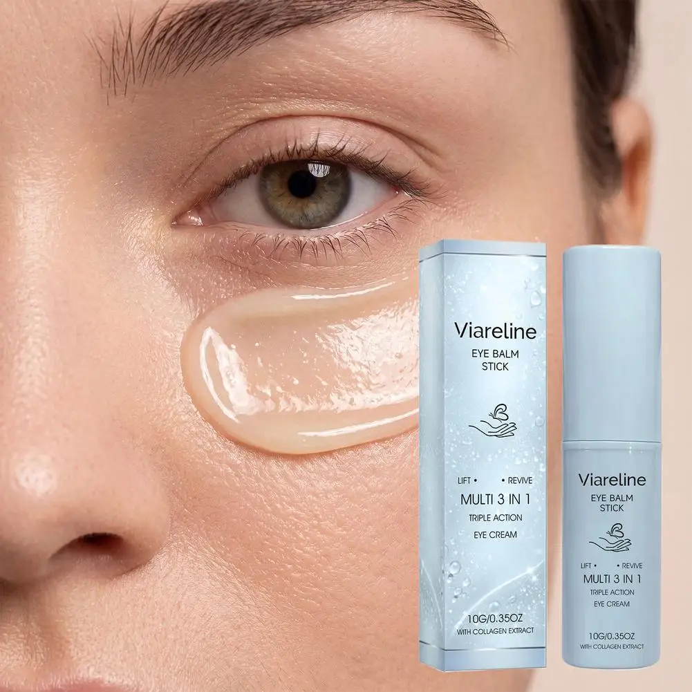 10ml Collagen Firming Eye Stick Lifting Tighten Eye Area Reduce Fine Lines Deep Hydration Anti-Aging Eye Cream Skin Care