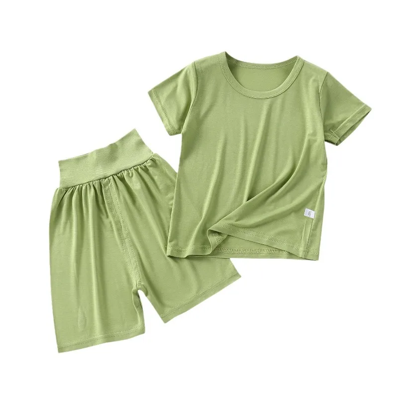 الربيع الصيف طفل الفتيات الملابس منامة مجموعات الاطفال الصبي مشروط Homewear مشروط ملابس نوم الأطفال الملابس الداخلية منامة دعوى #3