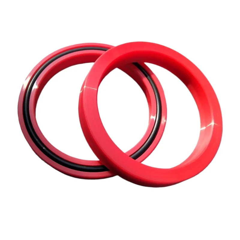 For Cylinder Oil Seal Ring, Red Seal Ring Processing U Type Y Type J Type
