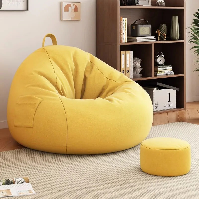 Travel Accent Bean Bag Sofas Nordic Reading Corner Air Bean Bag Sofas Floor Longue Kids Sofas Para El Hogar Home Furnitures