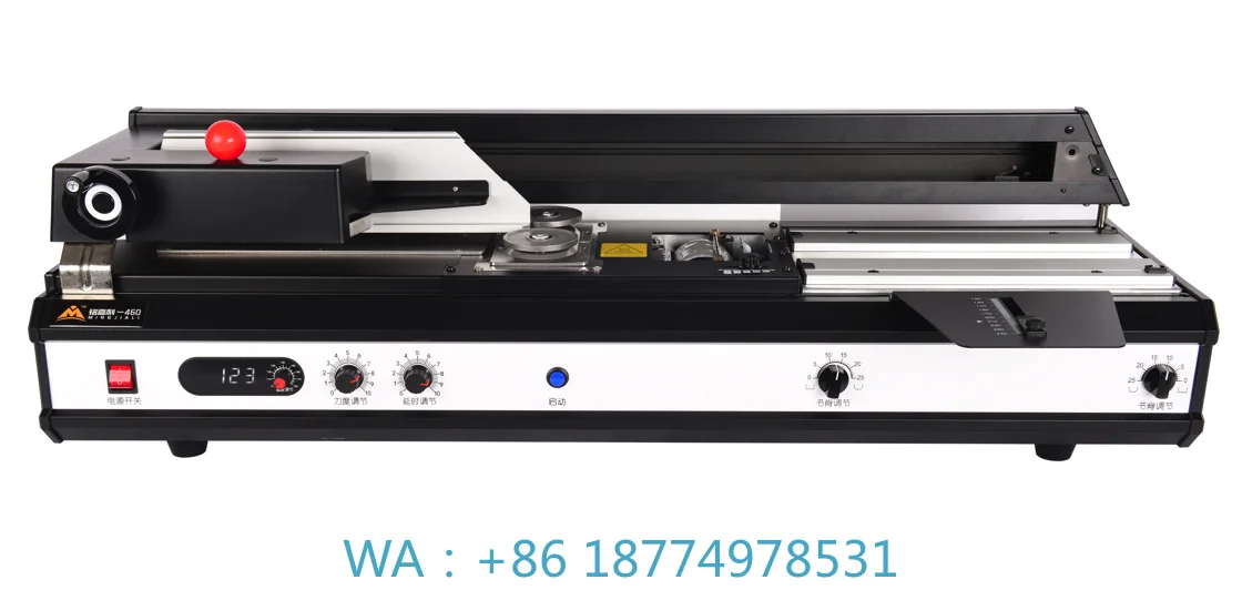 

Настольная машина для переплета термоплавкого клея Perfect Binder для продажи 2022Полуавтоматическая новая конструкция