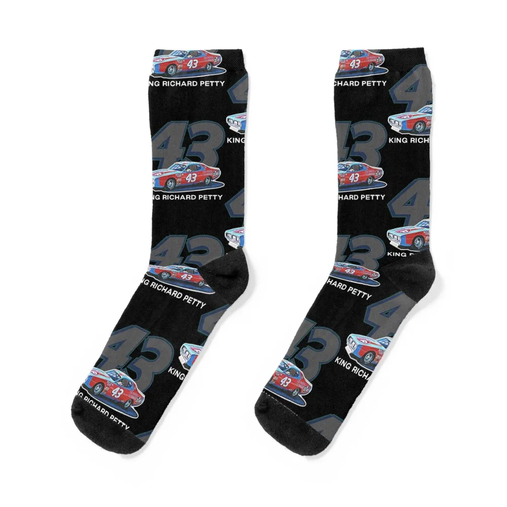 

Richard Petty T-ShirtKing Richard Petty Socks with print hiking Rugby floral Woman Socks Men's