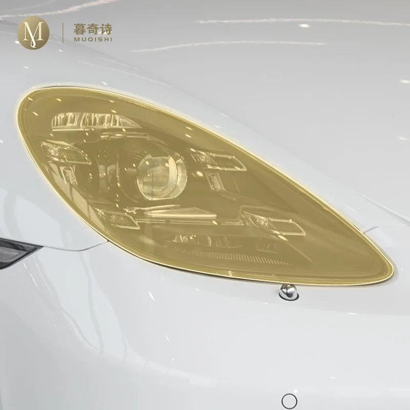 

MUQSHI Pre cutting Car Exterior Headlights PPF transparent protective film TPU scratch resistant film For Porsche 718 2014-2025
