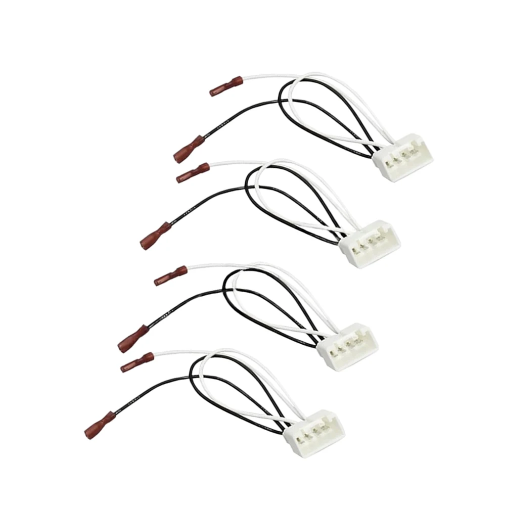 Speaker Pigtail Car Audio Connector Car Audio Upgrade Fits Factory Speaker Harness Plastic Connector Anti-short Circuit For CX-5