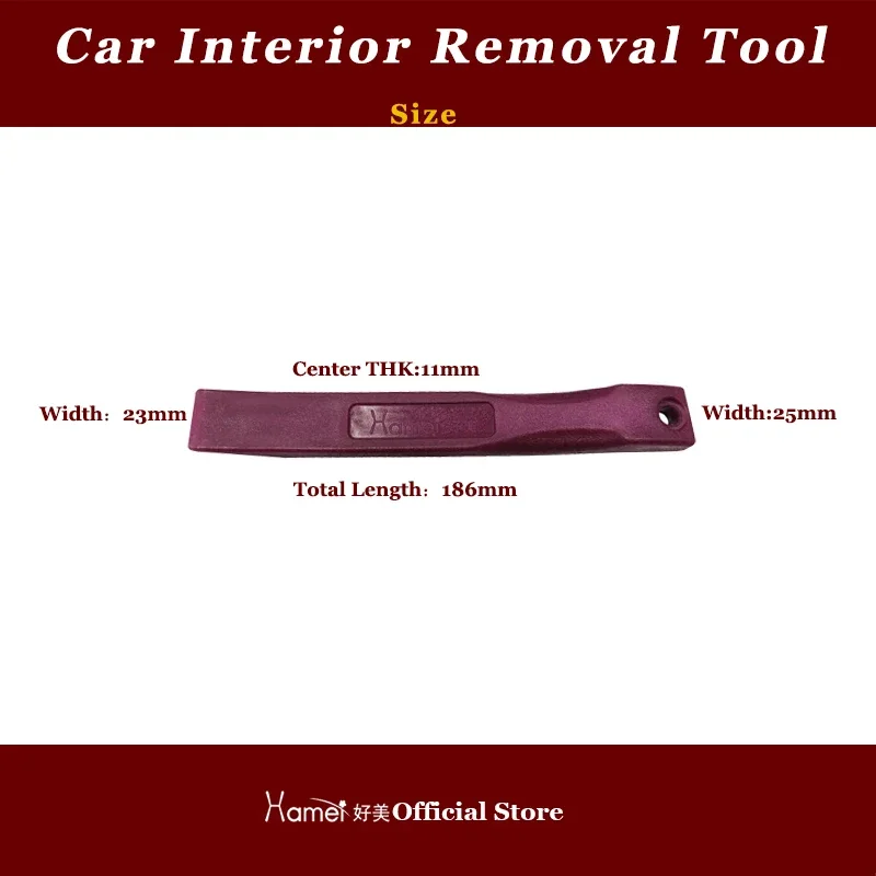 Outil de réparation en plastique pour voiture, panneau de clip de porte d\'autoradio, garniture de tableau de bord, retrait audio stéréo,